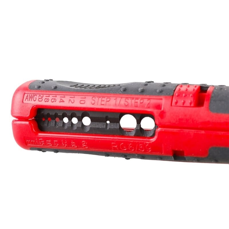 Casa si Gradina - Constructii - Scule electrice si accesorii - Scule multifunctionale si accesorii - Unealta pentru dezizolat cabluri 125 mm, diametru 0, 5, 1, 1, 5, 2, 5, 4, 6 mm - Infinity.ro