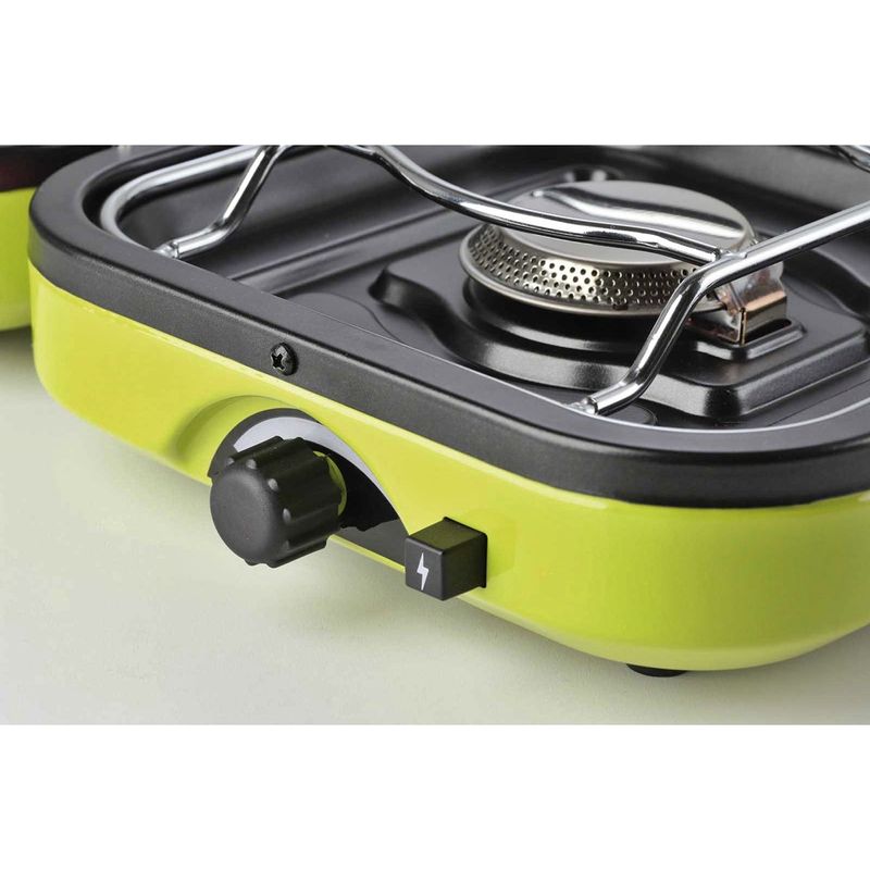 Electronice si Electrocasnice - Aragazuri, cuptoare si hote - Aragazuri - Aragazuri pe gaz - Set aragaz camping portabil si butelie gaz, 2in1, plita si arzator, butelie gaz 230 g - Infinity.ro