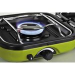 Electronice si Electrocasnice - Aragazuri, cuptoare si hote - Aragazuri - Aragazuri pe gaz - Set aragaz camping portabil si butelie gaz, 2in1, plita si arzator, butelie gaz 230 g - Infinity.ro