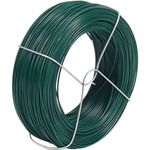 Casa si Gradina - Constructii - Materiale constructii - Sarma constructii - Sarma verde pentru legat in gradina, 0.8mmx75m, PVC Coated - Infinity.ro