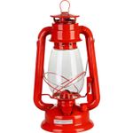 Sport si Outdoor - Camping - Articole solare camping - Lampi si lanterne camping - Set lampa cu fitil + ulei lampa 1l, culoare rosie, inaltime 30cm - Infinity.ro
