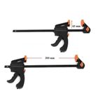 Casa si Gradina - Constructii - Scule electrice si accesorii - Menghine si cleme fixare - Menghina rapida, clema fixare cu bara metalica 300x63 mm - Infinity.ro