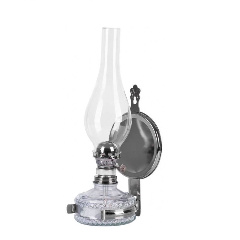 Sport si Outdoor - Camping - Articole solare camping - Lampi si lanterne camping - Pachet Lampa cu gaz lampant NiceHome, inaltime 35 cm si Gaz lampant 0.5l - Infinity.ro