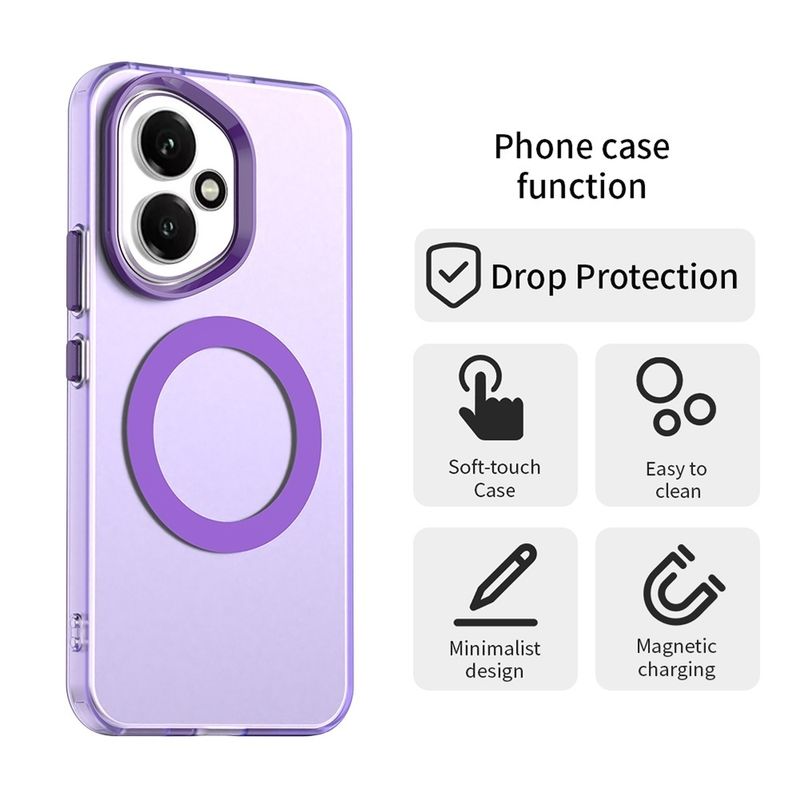 Laptop, Telefoane si Tablete - Telefoane mobile si accesorii - Accesorii Telefoane - Huse telefoane - Husa pentru Honor 400 - Techsuit CsiyCase MagSafe - Mov - Infinity.ro