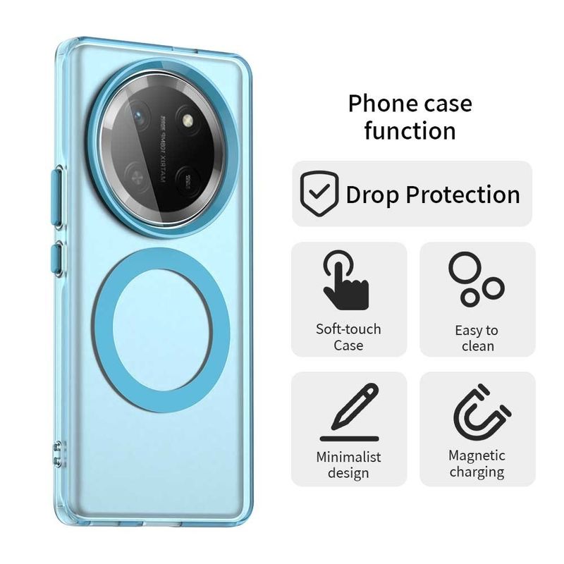 Laptop, Telefoane si Tablete - Telefoane mobile si accesorii - Accesorii Telefoane - Huse telefoane - Husa pentru Honor Magic7 Lite - Techsuit CsiyCase MagSafe - Albastru - Infinity.ro