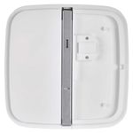 Casa si Gradina - Corpuri si surse de iluminat - Iluminat comercial si industrial - Corpuri iluminat comercial - Aplica patrata etansa Dori 18W 1800lm 4000K, lumina neutra, IP54, alba - Infinity.ro