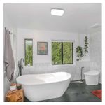 Casa si Gradina - Corpuri si surse de iluminat - Iluminat comercial si industrial - Corpuri iluminat comercial - Aplica patrata etansa Dori 18W 1800lm 4000K, lumina neutra, IP54, alba - Infinity.ro