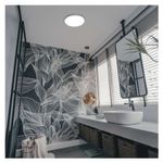 Casa si Gradina - Corpuri si surse de iluminat - Iluminat comercial si industrial - Corpuri iluminat comercial - Aplica rotunda etansa Dori 18W 1800lm 4000K, lumina neutra, IP54, alba - Infinity.ro