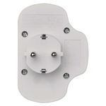 Casa si Gradina - Electrice - Prize - Priza/Adaptor Priza Schucko la 1x Schucko+2x Euro mama cu intrerupator 3680W - Infinity.ro