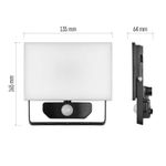 Casa si Gradina - Corpuri si surse de iluminat - Iluminat comercial si industrial - Proiectoare si lampi de lucru - Proiector led Tambo 20W 2000lm 4000K IP65 cu senzor de miscare - Infinity.ro