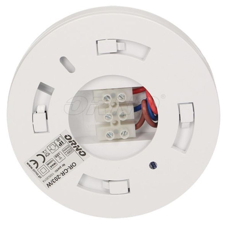 Casa si Gradina - Electrice - Smart Home - Alarme si accesorii - Senzor de miscare ORNO OR-CR-203/W, 360°, alb - Infinity.ro