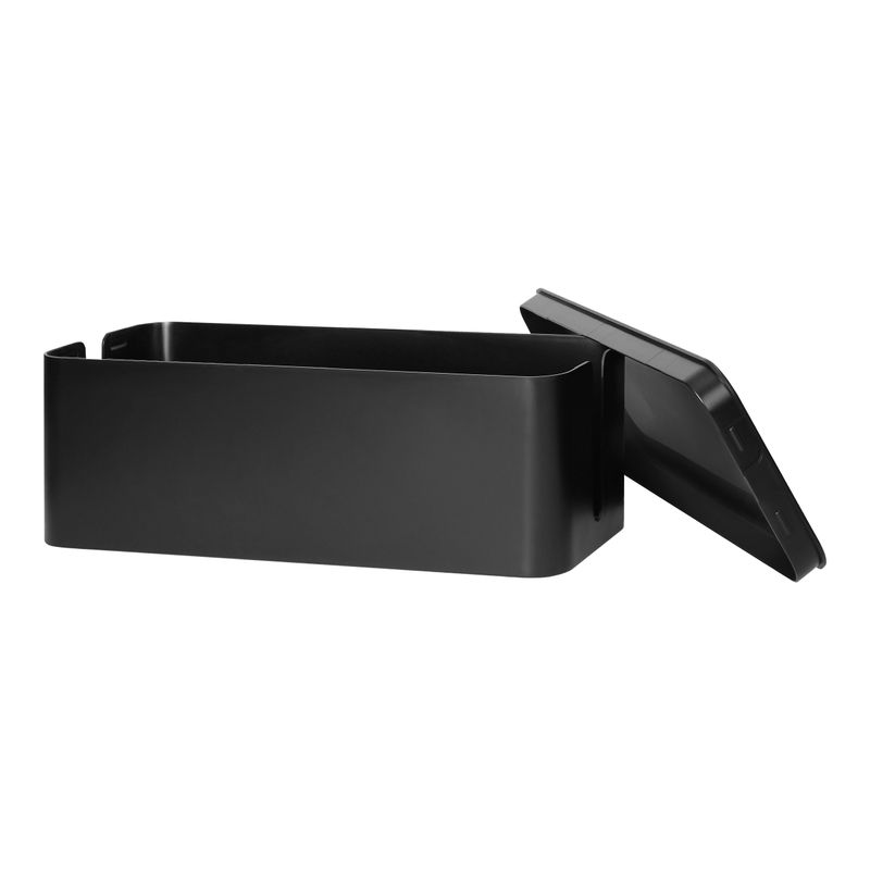 PC, gaming si accesorii - Retelistica - Cabluri si accesorii - Organizator de cabluri VIRONE L CB-1/B, plastic, negru - Infinity.ro