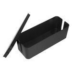 PC, gaming si accesorii - Retelistica - Cabluri si accesorii - Organizator de cabluri VIRONE L CB-1/B, plastic, negru - Infinity.ro