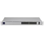PC, gaming si accesorii - Retelistica - Switch-uri - Switch-uri cu management - Switch Ubiquiti UniFi USW-24, 24 porturi Gigabit, 2 porturi Gigabit SFP - Infinity.ro