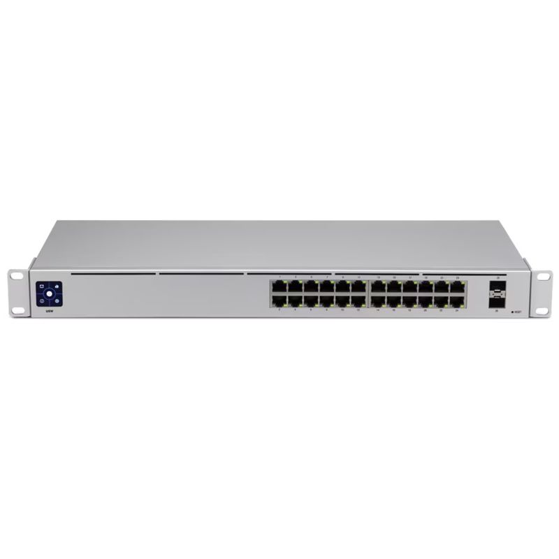 PC, gaming si accesorii - Retelistica - Switch-uri - Switch-uri cu management - Switch Ubiquiti UniFi USW-24, 24 porturi Gigabit, 2 porturi Gigabit SFP - Infinity.ro