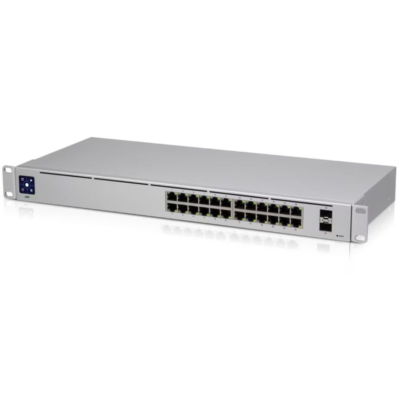 PC, gaming si accesorii - Retelistica - Switch-uri - Switch-uri cu management - Switch Ubiquiti UniFi USW-24, 24 porturi Gigabit, 2 porturi Gigabit SFP - Infinity.ro
