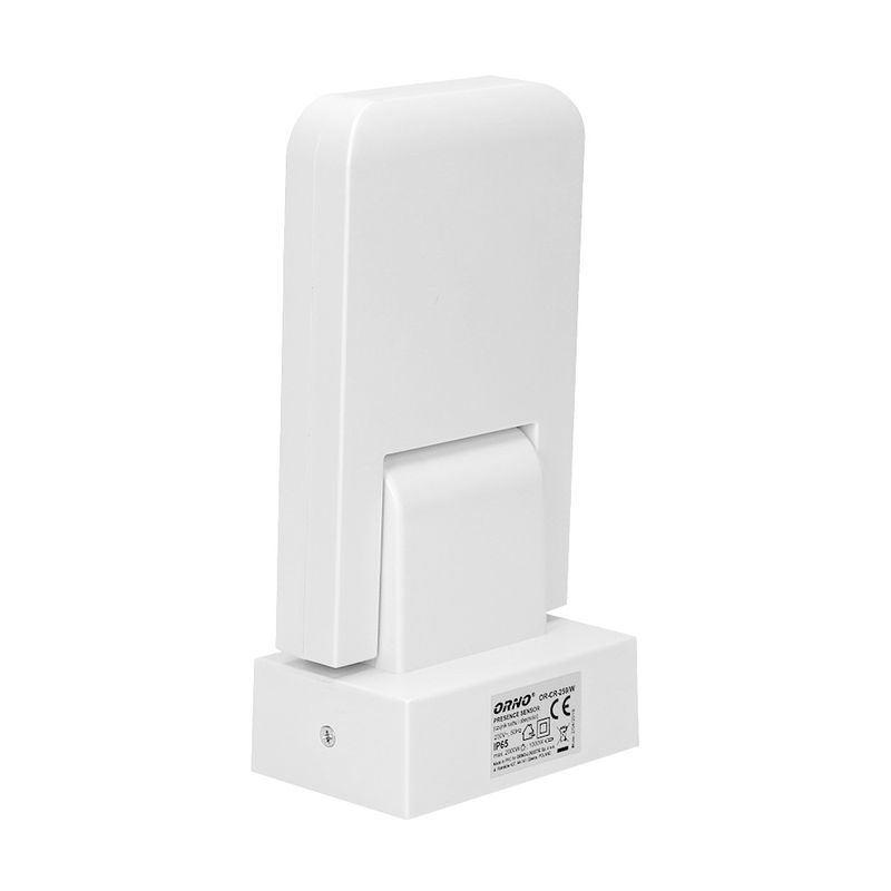 Casa si Gradina - Corpuri si surse de iluminat - Accesorii corpuri de iluminat - Senzor de miscare ORNO OR-CR-259/W, unghi detectie 360°, 2000W, IP65, reglabil vertical, alb - Infinity.ro