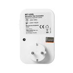 Casa si Gradina - Electrice - Prize - Priza programabila mecanic VIRONE MT-1(GS), schuko, 230V, 16A, 3500W, IP20, alb - Infinity.ro