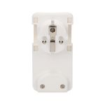Casa si Gradina - Electrice - Accesorii electrice - Accesorii prize si intrerupatoare - Stecher extra slim cu maner ORNO OR-AE-1311/W, 250V, fara cablu, alb - Infinity.ro