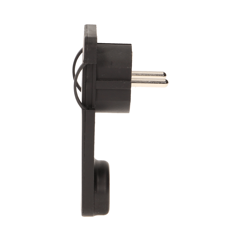 Casa si Gradina - Electrice - Accesorii electrice - Accesorii prize si intrerupatoare - Stecher extra slim cu maner ORNO OR-AE-1311/B, 250V, fara cablu, negru - Infinity.ro