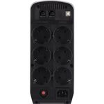 Casa si Gradina - Electrice - Accesorii electrice - Stabilizatoare tensiune si ups - UPS Cyber Power CP900EPFCLCD, 900VA/540W, 6 Prize Schuko, Active PFC, Sinus Pur, AVR, LCD Display - Infinity.ro