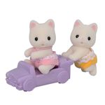Jucarii, Copii si Bebe - Jucarii si jocuri - Figurine - Figurine Sylvanian Families-Gemeni Pisicute Floral - Infinity.ro