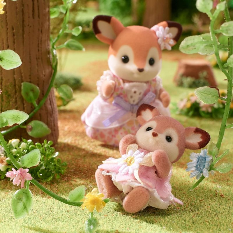 Jucarii, Copii si Bebe - Jucarii si jocuri - Figurine - Figurine Sylvanian Families-Leagan Pentru Pui De Caprioare - Infinity.ro