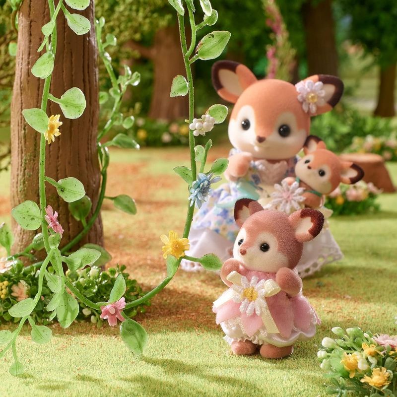 Jucarii, Copii si Bebe - Jucarii si jocuri - Figurine - Figurine Sylvanian Families-Leagan Pentru Pui De Caprioare - Infinity.ro