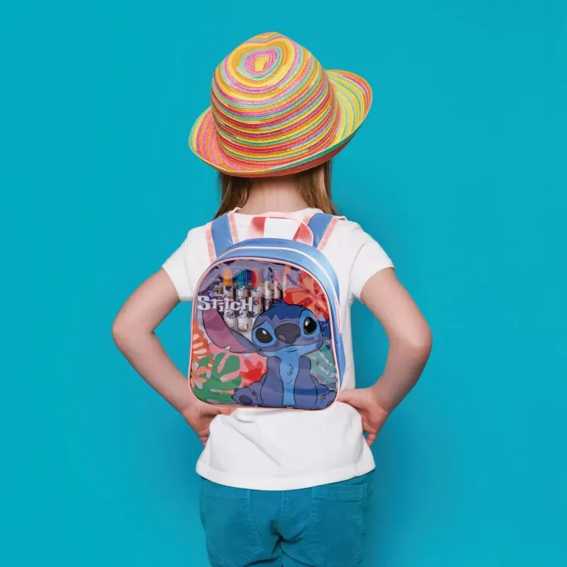 Jucarii, Copii si Bebe - Jucarii si jocuri - Jucarii & jocuri educative - Jocuri si jucarii educative - Set Pentru Desen In Rucsac Stitch - Infinity.ro