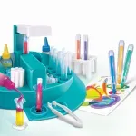 Jucarii, Copii si Bebe - Jucarii si jocuri - Jucarii & jocuri educative - Jocuri si jucarii educative - Happi Hobbi Atelierul De Markere - Infinity.ro