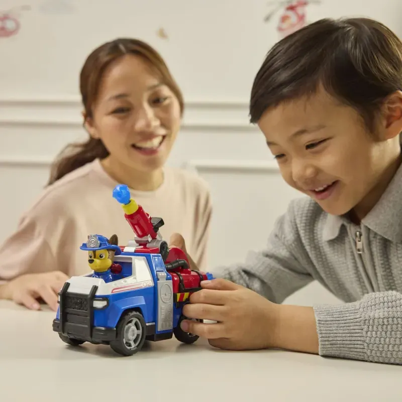 Jucarii, Copii si Bebe - Jucarii si jocuri - Vehicule si jucarii cu telecomanda - Masinute - Patrula Catelusilor Vehicul De Salvare Masina De Pompieri Si Figurina Chase - Infinity.ro