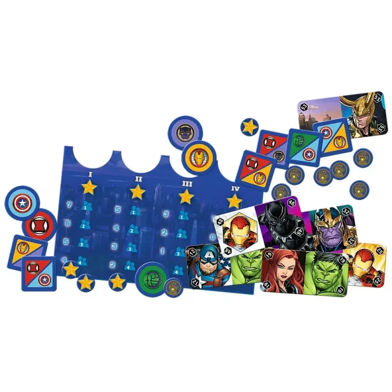 Jucarii, Copii si Bebe - Jucarii si jocuri - Jocuri si puzzle - Jocuri de societate - Joc De Societate Marvel Razbunatorii Lupta Pentru Manhattan - Infinity.ro
