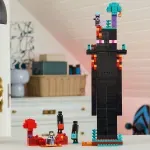 Jucarii, Copii si Bebe - Jucarii si jocuri - Seturi de constructie si cuburi - Seturi de constructie - Lego Minecraft Turnul Enderman 21279 - Infinity.ro