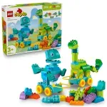 Jucarii, Copii si Bebe - Jucarii si jocuri - Seturi de constructie si cuburi - Seturi de constructie - Lego Duplo Dinozauri Pe Roti 3 In 1 10451 - Infinity.ro