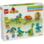 Jucarii, Copii si Bebe - Jucarii si jocuri - Seturi de constructie si cuburi - Seturi de constructie - Lego Duplo Dinozauri Pe Roti 3 In 1 10451 - Infinity.ro