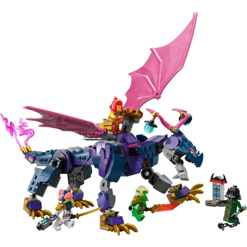 Jucarii, Copii si Bebe - Jucarii si jocuri - Seturi de constructie si cuburi - Seturi de constructie - Lego Ninjago Marea Dragonita Rontu 71842 - Infinity.ro