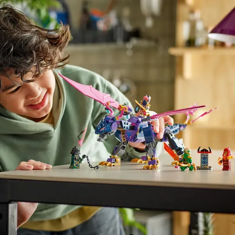 Jucarii, Copii si Bebe - Jucarii si jocuri - Seturi de constructie si cuburi - Seturi de constructie - Lego Ninjago Marea Dragonita Rontu 71842 - Infinity.ro