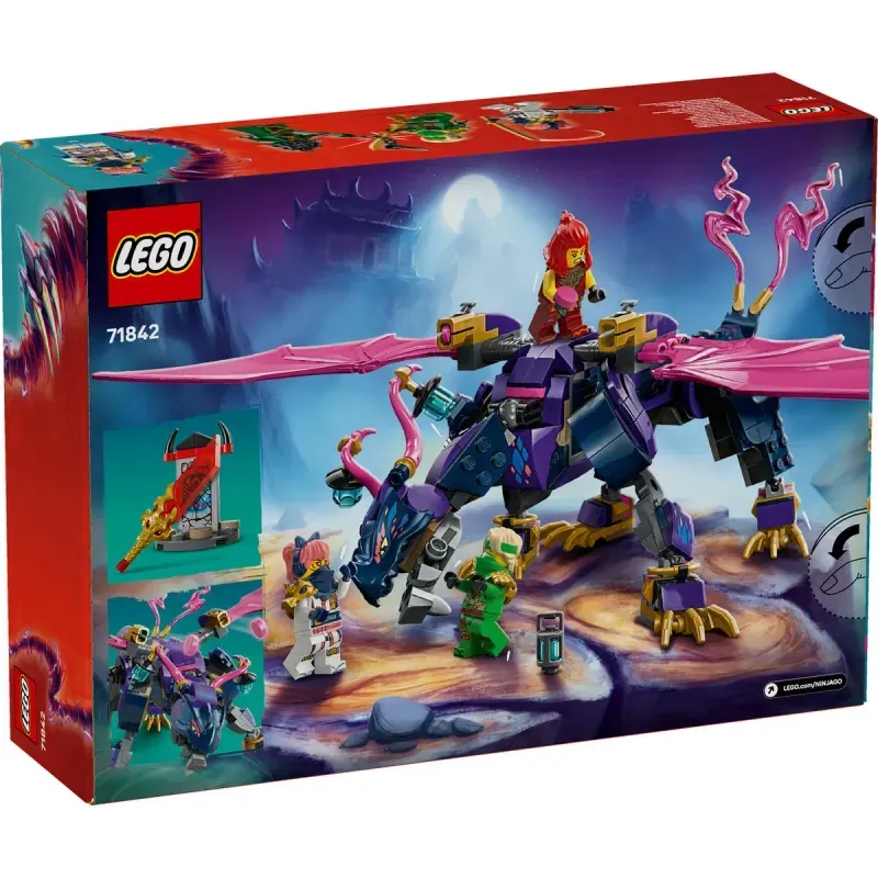 Jucarii, Copii si Bebe - Jucarii si jocuri - Seturi de constructie si cuburi - Seturi de constructie - Lego Ninjago Marea Dragonita Rontu 71842 - Infinity.ro
