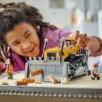 Jucarii, Copii si Bebe - Jucarii si jocuri - Seturi de constructie si cuburi - Seturi de constructie - Lego City Buldozer Galben 60466 - Infinity.ro