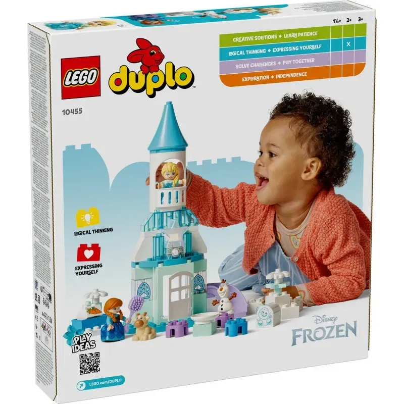 Jucarii, Copii si Bebe - Jucarii si jocuri - Seturi de constructie si cuburi - Seturi de constructie - Lego Duplo Petrecerea De La Castelul Elsei Din Regatul De Gheata 10455 - Infinity.ro