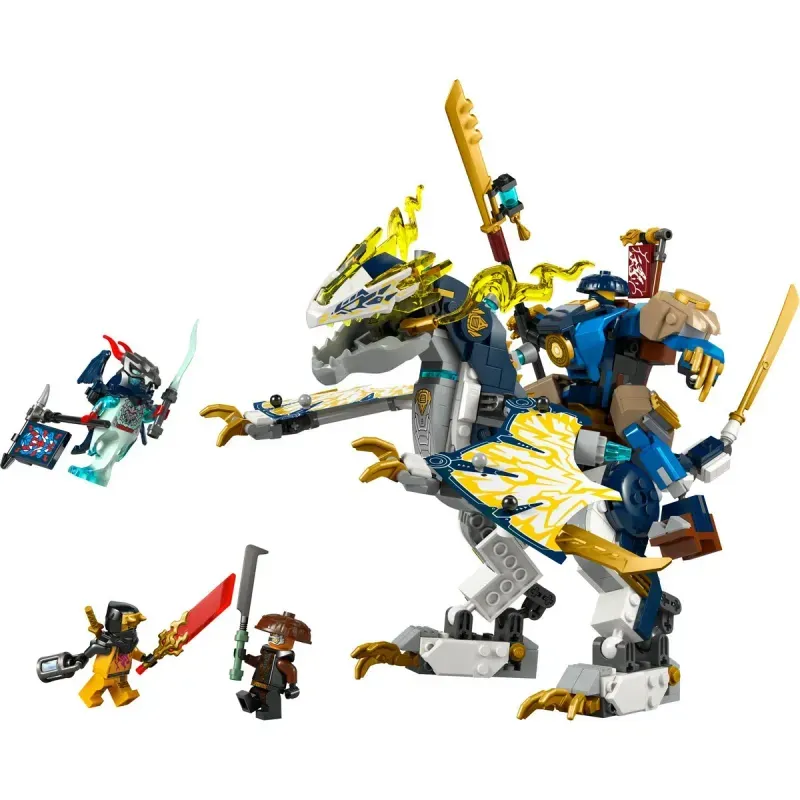 Jucarii, Copii si Bebe - Jucarii si jocuri - Seturi de constructie si cuburi - Seturi de constructie - Lego Ninjago Robotul Calaret De Dragon A Lui Rogue 71843 - Infinity.ro