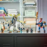 Jucarii, Copii si Bebe - Jucarii si jocuri - Seturi de constructie si cuburi - Seturi de constructie - Lego Ninjago Robotul Calaret De Dragon A Lui Rogue 71843 - Infinity.ro