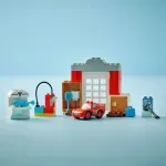 Jucarii, Copii si Bebe - Jucarii si jocuri - Seturi de constructie si cuburi - Seturi de constructie - Lego Duplo Vizita Lui Mcqueen La Garajul Lui Doc 10456 - Infinity.ro