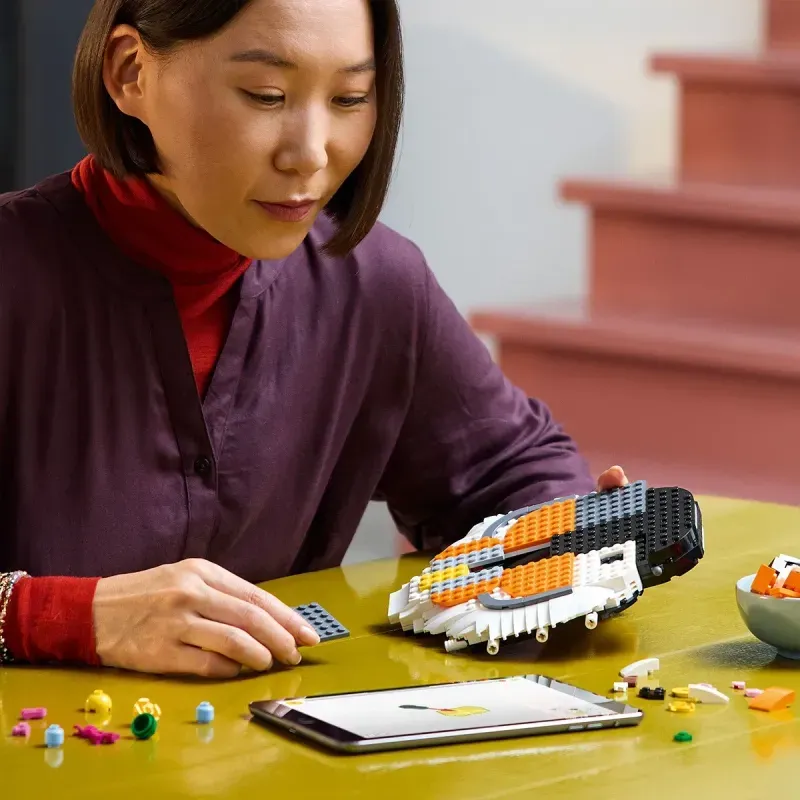 Jucarii, Copii si Bebe - Jucarii si jocuri - Seturi de constructie si cuburi - Seturi de constructie - Lego Art Colectia De Fauna Tigru 31217 - Infinity.ro