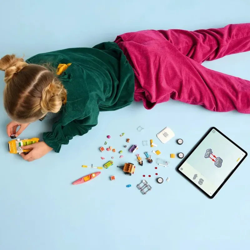 Jucarii, Copii si Bebe - Jucarii si jocuri - Seturi de constructie si cuburi - Seturi de constructie - Lego Friends Masina De Calatorii A Prieteniei 42659 - Infinity.ro