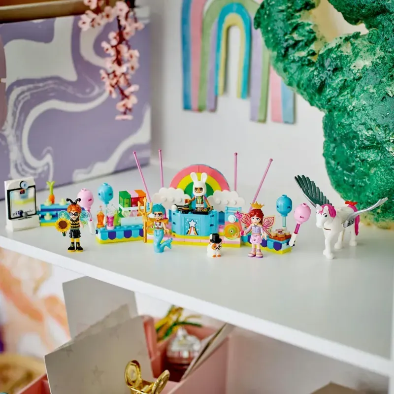 Jucarii, Copii si Bebe - Jucarii si jocuri - Seturi de constructie si cuburi - Seturi de constructie - Lego Friends Bal Mascat Cu Unicornul Si Zana 42661 - Infinity.ro