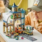Jucarii, Copii si Bebe - Jucarii si jocuri - Seturi de constructie si cuburi - Seturi de constructie - Lego City Gara Centrala 60469 - Infinity.ro