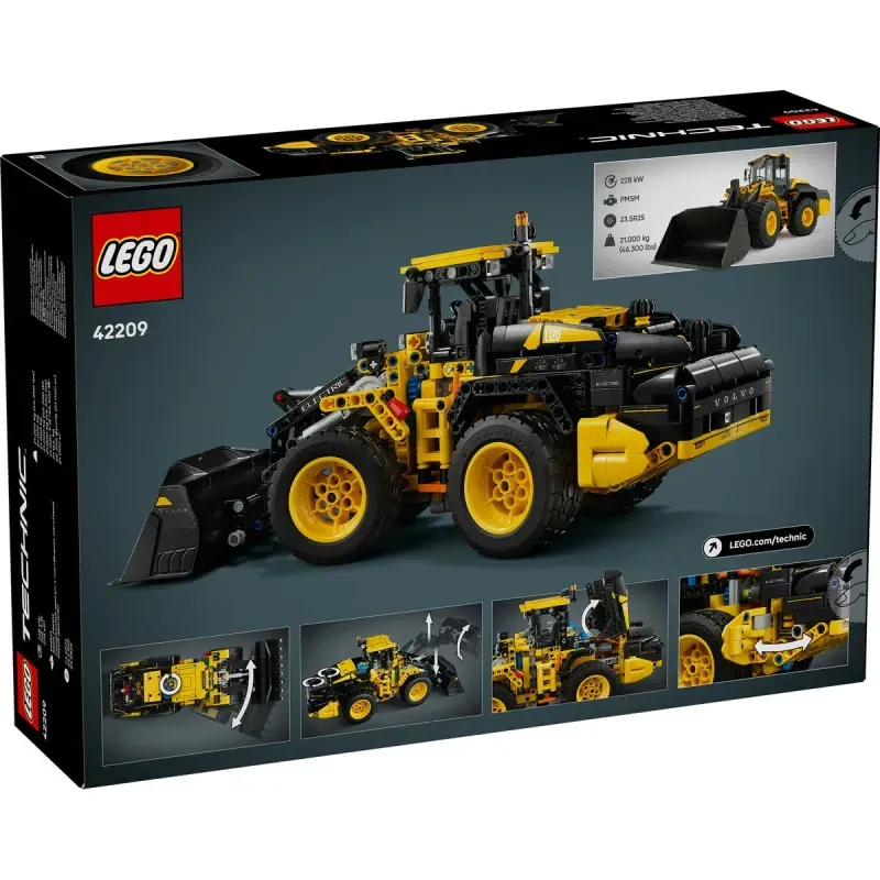 Jucarii, Copii si Bebe - Jucarii si jocuri - Seturi de constructie si cuburi - Seturi de constructie - Lego Technic Incarcator Frontal Volvo L120 Electric 42209 - Infinity.ro