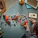 Jucarii, Copii si Bebe - Jucarii si jocuri - Seturi de constructie si cuburi - Seturi de constructie - Lego Ninjago Vehicul De Lupt Ninja 71844 - Infinity.ro