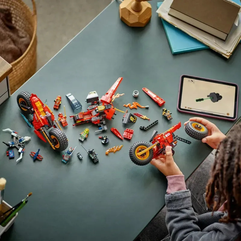 Jucarii, Copii si Bebe - Jucarii si jocuri - Seturi de constructie si cuburi - Seturi de constructie - Lego Ninjago Vehicul De Lupt Ninja 71844 - Infinity.ro